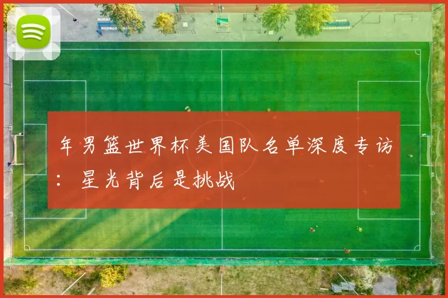 年男篮世界杯美国队名单深度专访:星光背后是挑战