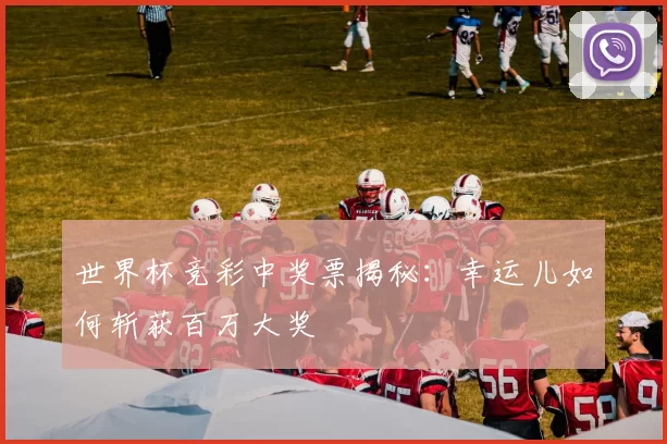 世界杯竞彩中奖票揭秘:幸运儿如何斩获百万大奖