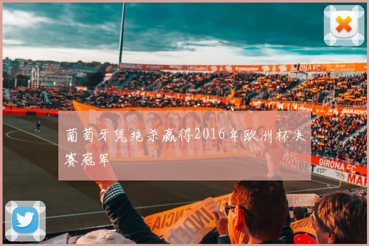 葡萄牙凭绝杀赢得2016年欧洲杯决赛冠军