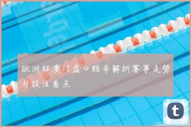 欧洲杯澳门盘口赔率解析赛事走势与投注看点