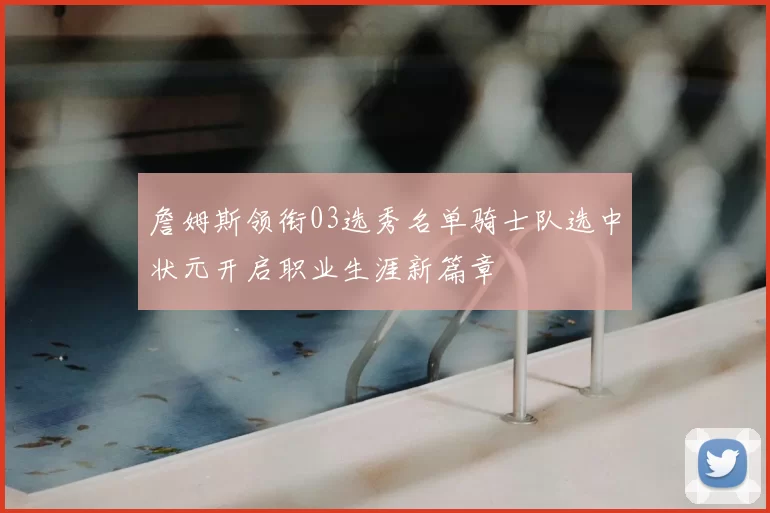 詹姆斯领衔03选秀名单骑士队选中状元开启职业生涯新篇章