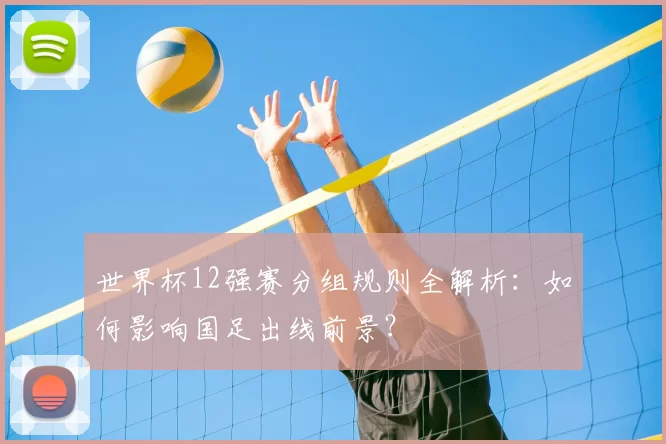 世界杯12强赛分组规则全解析：如何影响国足出线前景？